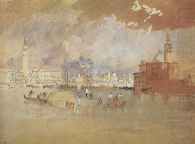Venice,from the Lagoon (mk31), Joseph Mallord William Turner